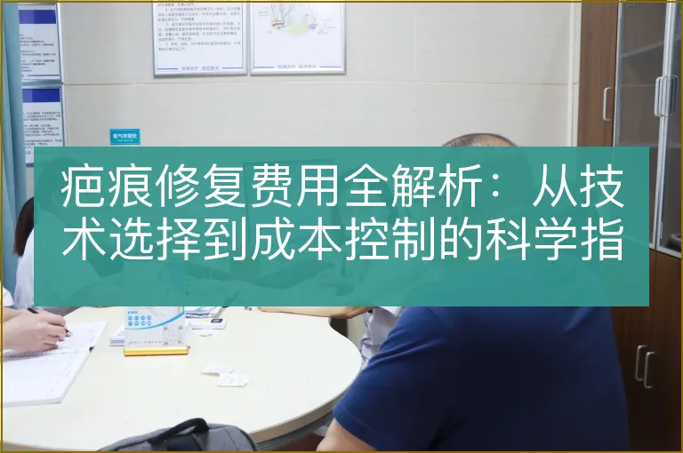 疤痕修复费用全解析：从技术选择到成本控制的科学指南