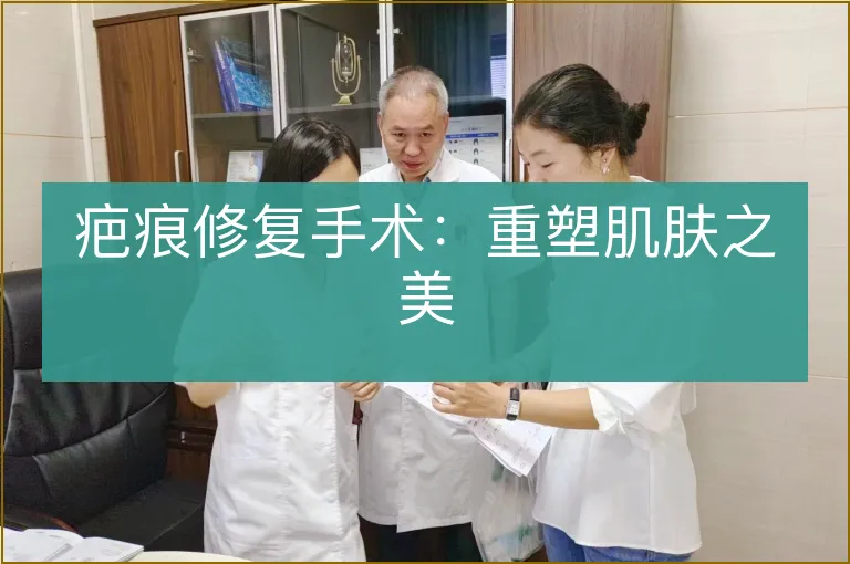 疤痕修复手术：重塑肌肤之美