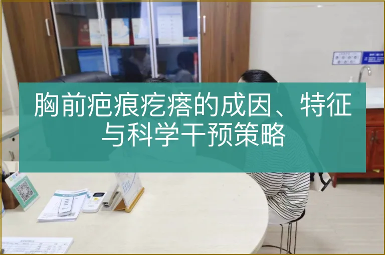 胸前疤痕疙瘩的成因、特征与科学干预策略